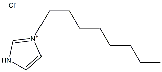 1-辛基咪唑三氟甲磺酸盐 结构式