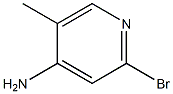2-溴-4-氨基-5-甲基吡啶 结构式