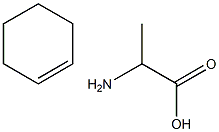 1-环己烯-1-DL-丙氨酸 结构式