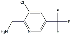 3-氯-2-氨甲基-5-三氟甲基吡啶 结构式