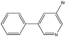 5-bromo-3-phenylpyridine 结构式