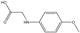 4-甲氧基-L-苯甘氨酸 结构式