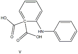 2.2-二羧基二苯胺(钒试剂) 结构式