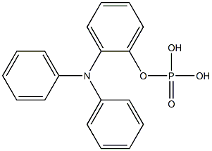二苯胺基磷酸一苯酯 结构式