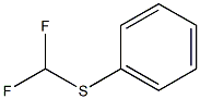 二氟甲基苯硫醚 结构式