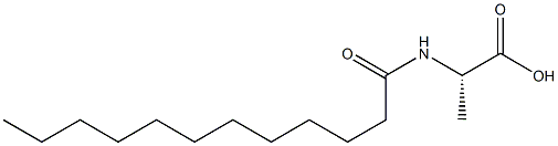月桂酰基丙氨酸 结构式
