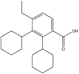 乙基双环己基苯甲酸 结构式