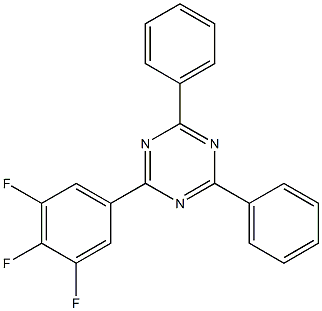 2.4-二苯基-6-(3.4.5-三氟苯基)-1.3.5-三嗪 结构式