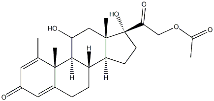 甲基泼尼松龙EP杂质K 结构式