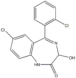 劳拉西泮杂质10 结构式