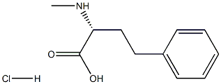 (R)-2-(methylamino)-4-phenylbutanoicacidhydrochloride 结构式