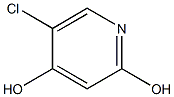 5-氯吡啶-2,4-二醇 结构式