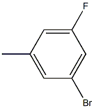 3-氟-5-溴甲苯 结构式