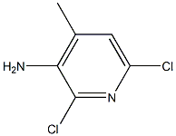 2,6-二氯-3-氨基-4-甲基吡啶 结构式