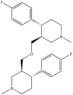 帕罗西汀杂质22 结构式