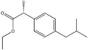 R-布洛芬乙酯 结构式