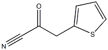 2-噻吩乙氰 结构式