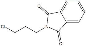 N-氯代丙基邻苯二甲酰亚胺 结构式