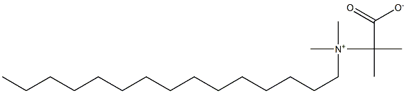 十四烷基二甲基甜菜碱 结构式