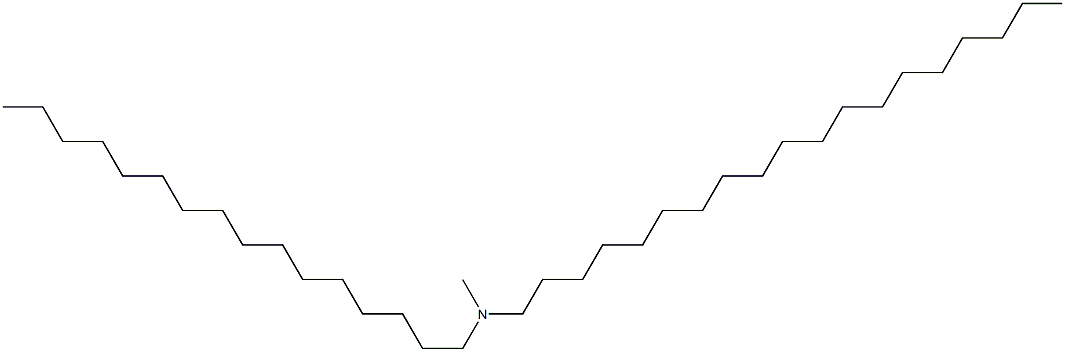 十八/十六烷基二甲基叔胺 结构式