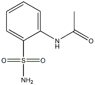 对乙酰氨基苯磺酰胺 结构式