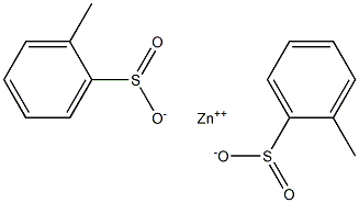 对甲苯亚磺酸锌 结构式