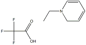 1-乙基吡啶三氟乙酸盐 结构式