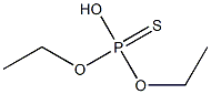 O,O-二乙基氢硫代磷酸钾(未标记) 结构式