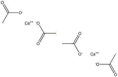 CALCIUM ACETATE醋酸钙 结构式