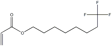 丙烯酸十三氟辛酯 结构式