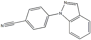 4-INDAZOL-1-YL-BENZONITRILE 结构式