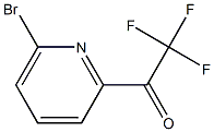 1-(6-BROMOPYRIDIN-2-YL)-2,2,2-TRIFLUOROETHANONE 结构式