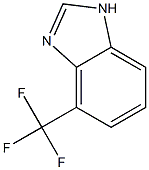 4-(TRIFLUOROMETHYL)BENZIMIDAZOLE 结构式