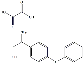 2-AMINO-2-(4-PHENOXYPHENYL)ETHANOL OXALATE 结构式