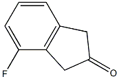4-氟-2-茚满酮 结构式
