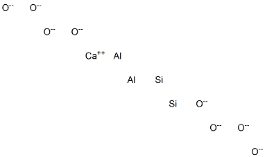 Calcium dialuminum disilicon octaoxide 结构式