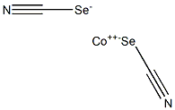 Cobalt(II) selenocyanate 结构式