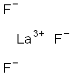 Lanthanum(III) fluoride 结构式