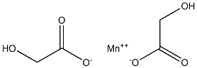 Manganese(II) glycolate 结构式