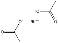 Rhodium(II) acetate 结构式