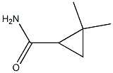 2,2-二甲基环丙烷甲酰胺 结构式