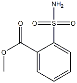 2-甲氧羰基苯磺酰胺 结构式