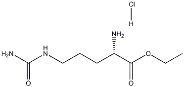 瓜氨酸乙酯盐酸盐 结构式