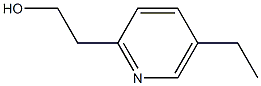 2-(5-乙基-2-吡啶基)乙醇 结构式