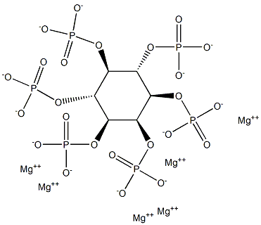 肌醇六磷酸镁 结构式