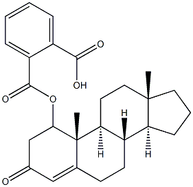 1-睾酮癸酸酯 结构式