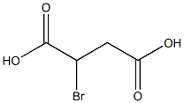DL-溴代丁二酸 结构式