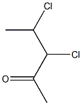 3,4-二氯苯戊酮 结构式