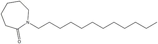 1-正十二烷基氮杂环庚-2-酮 结构式