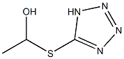 1-羟乙基-5-巯基-1,2,3,4-四氮唑 结构式